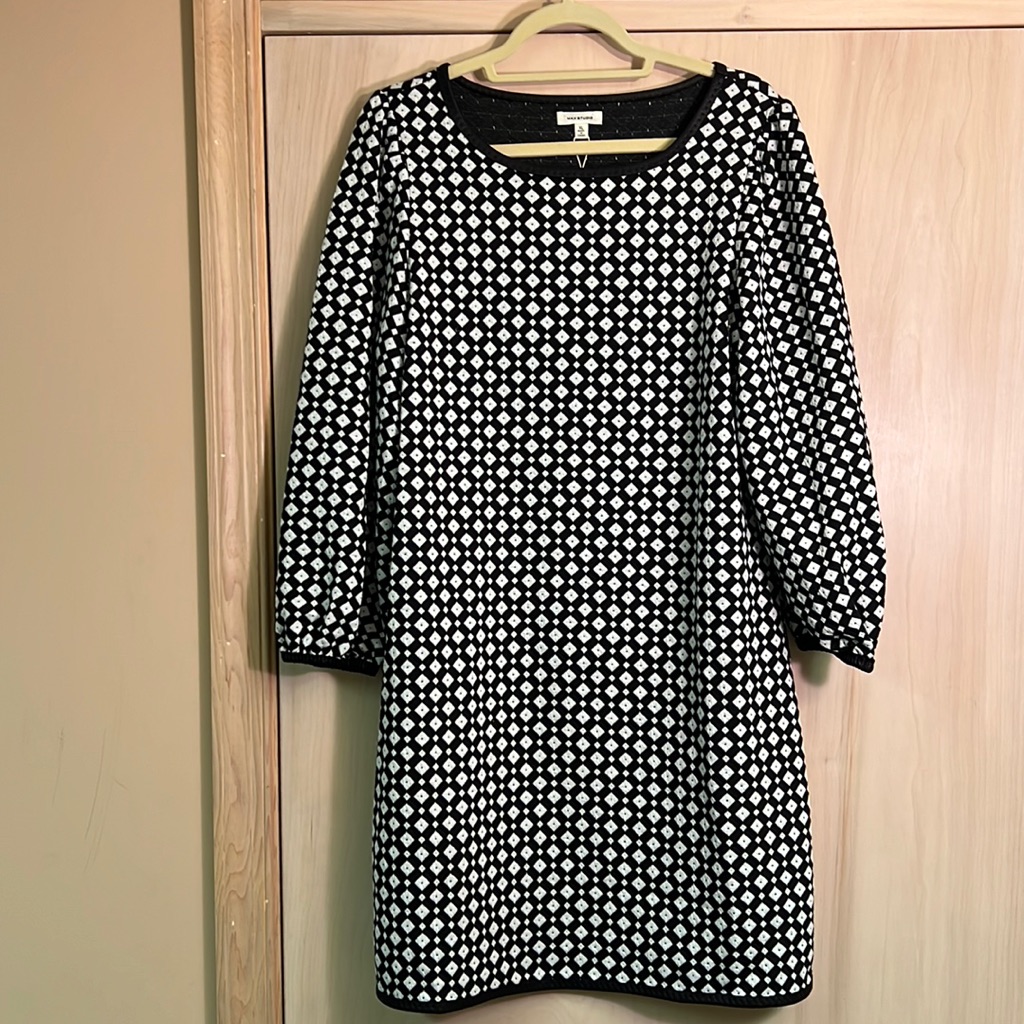Nwt Black And White Dress